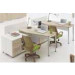 Modern Style Premium Staff Partition Workstations Office Desk (PS-AWK-009)