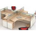 Modern Style Premium Staff Partition Workstations Office Desk (PS-AWK-015)