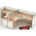 Modern Style Premium Staff Partition Workstations Office Desk (PS-AWK-016)