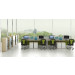 Modern Style Premium Staff Partition Workstations Office Desk (PS-LNPS-03)
