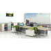 Modern Style Premium Staff Partition Workstations Office Desk (PS-LNPS-05)