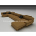 Modern Villa Furniture Chinese Leather Sofa with Soft Back (SF260)