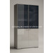 Modern White Wooden Glass Door Wine Cabinet (SM-D37)