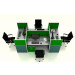 Modular Workstation with Partition Screen Office Furniture Design Idea (HF-YZ093)