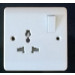 Multi Switched Wall Socket, Universal Wall Socket 13A