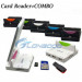 Multifunctional Charger Combo + Card Reader + USB Hub + Docking Station for iPhone 5 5g for iPad Mini
