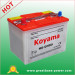 N60 (60ah 12V) Car Battery Dry Charged Battery Rechargeable Battery