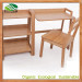 Natrual Bamboo Desk and Chair for School Furniture