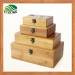 Natural Bamboo Storage Boxes / Storage Bin with Lid