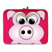 Neoprene Laptop Bag with Cute Pig