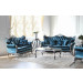 New-Classics Style Fabric Sofa