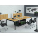 New Design Boardroom Office Conference Table with Small Cabinet (HF-YZKD015)