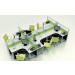 New Design Layout 6 Seats Office Partition Cubicles Workstation (HF-YZ033)