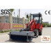 New Design Mini Loader (HQ908) with Road Sweeper