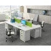 New Design Modern Straight Line Desk Workstations Partiton (HF-YZLB06)
