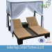 New Model in Ciff Outdoor Furniture Leisure Double Lounger