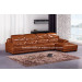 Nice Chinese Modern Furniture Leather L Shape Sofa (B60)