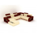 Nice Modern Soft Furniture Italy Leather Sofa (SF184)