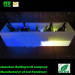 Nightclub Furniture Flashing Colors Plastic LED Ice Bucket