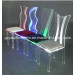 Novel Quality Acrylic LED Light Wedding Chair (KD-00150)