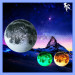 Novelty Relaxing Healing Moon Light Indoor LED Wall Moon Lamp with Remote Control