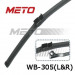 ODM Design Rubber Windshield Flat Wiper Blade for Golf