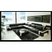 Office Fashion Furniture Import Leather Sofa with High Back (SF113)