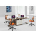 Open Space Office Workstation with Table Top Partition (HFCA004)