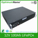 Optimum 12V 100ah LiFePO4 Power Supply Battery