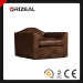 Orizeal Antique Belgian Camelback Leather Single Sofa Chair (OZ-LS-2004)