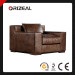 Orizeal Modern Living Room Top Grain Genuine Leather Sofa Chair (OZ-LS-2016)