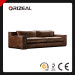 Orizeal Modern Living Room Top Grain Genuine Leather Sofa (OZ-LS-2017)