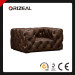 Orizeal Soho Tufted Genuine Leather Chair (OZ-LS-2034)