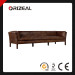 Orizeal Sorensen Slightly Flared Leather Sofa (OZ-LS-2037)