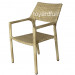 Outdoor Aluminum Rattan Stacking Chair (S219)