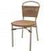 Outdoor Aluminum Wicker Chair (DC-06216)