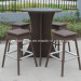 Outdoor Balcony Furniture Rattan Bar Furniture Dubai