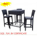Outdoor Bar Furniture Patio Rattan Bar Stool
