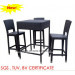 Outdoor Bar Furniture Patio Rattan Bar Stool