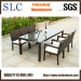 Outdoor Dining Set/Glass Top Dining Set /Wicker Dining Set (SC-B6023)