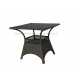 Outdoor Furniture Aluminum Rattan Coffee Table (D531)