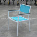Outdoor Furniture Garden Chair Mesh Fabric Chair with PS-Wood Armrest CF896c