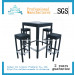 Outdoor Furniture Garden Furniture Rattan Chair Tabe Bar Set (ICE-020)