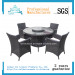 Outdoor Furniture Garden Furniture Rattan Chair Table Dining Set (ICE-017)