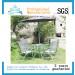 Outdoor Furniture Garden Furniture Textilene Chair Table Dining Set (Ice-045)