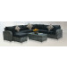 Outdoor Furniture, Garden Wicker Furniture, Modern Rattan Sofa Set (PAS-1508)