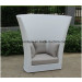 Outdoor Furniture High Back Rattan Garden Chair