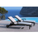 Outdoor Furniture-Lounger with Armrest (L0036)