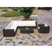 Outdoor Furniture PE Rattan Sofa Set