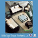 Outdoor Furniture - Rattan Sofa Set with Single, Double Set